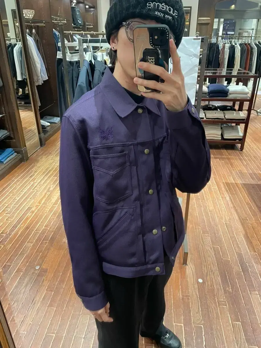 니들스 페니진 자켓 needles penny jean jacket | 브랜드 중고거래